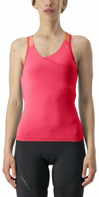 Castelli Solaris W Top Hibiscus/Soft Orange XL