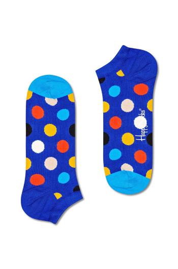 Členkové ponožky Happy Socks pánske, tmavomodrá farba