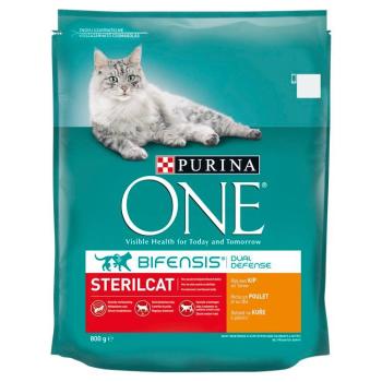 ONE 800g BIFENSIS Sterilcat s kuracím a pšenicou