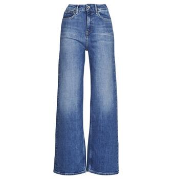 Pepe jeans  Rifle flare / široké LEXA SKY HIGH  Modrá