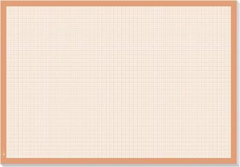 Sigel Graph HO270 písacie podložka  biela, oranžová (š x v) 595 mm x 410 mm