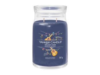 Yankee Candle Aromatická sviečka Signature sklo veľké Twilight Tunes 567 g