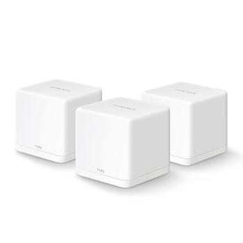 MERCUSYS Halo H30G(3-pack), AC1300 Wi-Fi Mesh systém pre celú domácnosť