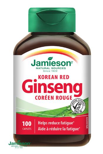 Jamieson Kórejský ženšen 275 mg 100 tabliet