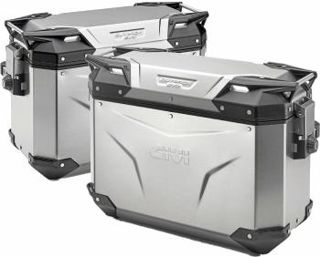 Givi Trekker Outback EVO Silver (2-pack) 48L Left + 37L Right Monokey Kufor