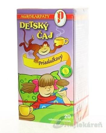 AGROKARPATY DETSKÝ ČAJ Prieduškový, 20x2 g