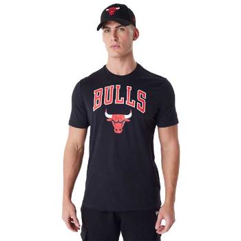 Pánske tričko New Era NBA Team Chicago Bulls Regular T-shirt Black - 2XL