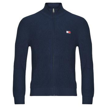 Tommy Jeans  TJM SLIM XS BADGE ZIP THRU  Vesty bez rukávov/Cardigany Námornícka modrá