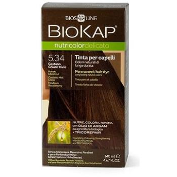 BIOKAP Nutricolor Delicato Honey Chestnut Gentle Dye 5.34 140 ml (8030243010452)