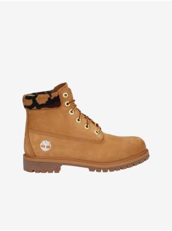 Hnedé chlapčenské členkové topánky Timberland 6 In Prem WP