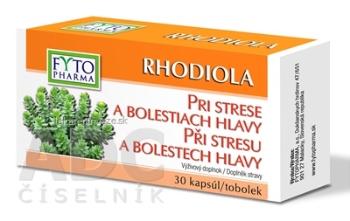 FYTO RHODIOLA cps 1x30 ks