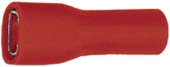 Klauke 8203V faston zásuvka  Šírka zástrčky: 4.8 mm Hrúbka konektora: 0.8 mm 180 ° úplne izolované červená 1 ks