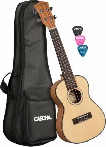 Cascha HH 2151L Koncertné ukulele Natural