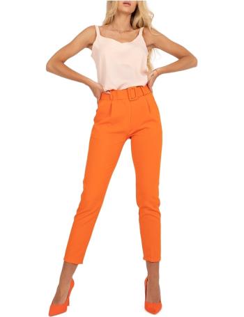 Oranžové nohavice giulia s opaskom vel. 2XL