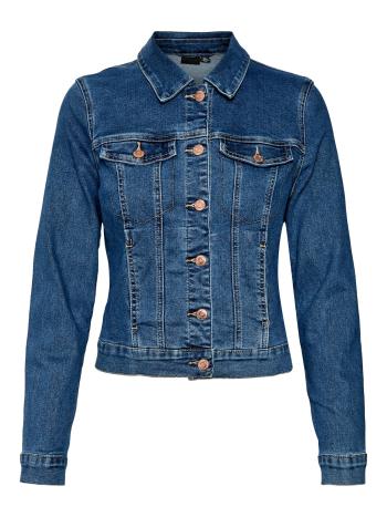 Vero Moda Dámska džínsová bunda VMLUNA 10279492 Medium Blue Denim S