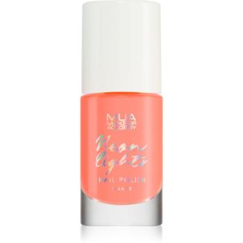 MUA Makeup Academy Neon Lights neónový lak na nechty odtieň Trance 8 ml