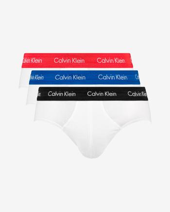 Calvin Klein Slipy 3 ks Biela