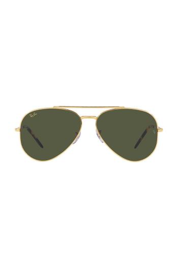 Slnečné okuliare Ray-Ban zlatá farba