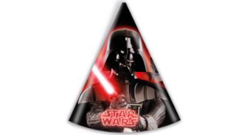 Procos Party klobúčiky Darth Vader (Star wars) 6 ks