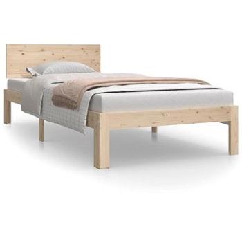 Rám postele masívna borovica 90 × 200 cm, 810480