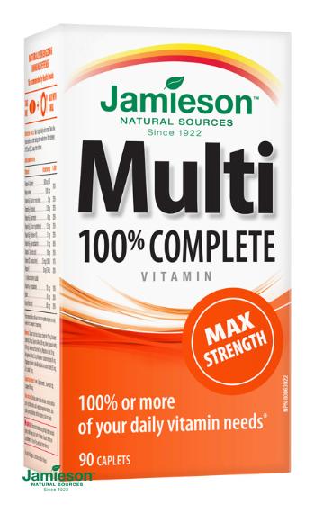 Jamieson Multi Complete Maximálna sila 90 tabliet