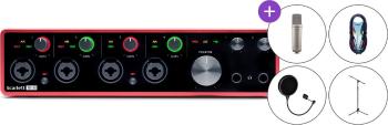 Focusrite Scarlett 18i8 3rd Gen SET USB zvuková karta