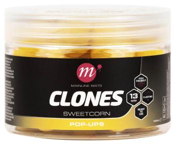 Mainline plávajúce boilies clones pop ups 13 mm 150 ml sweetcorn