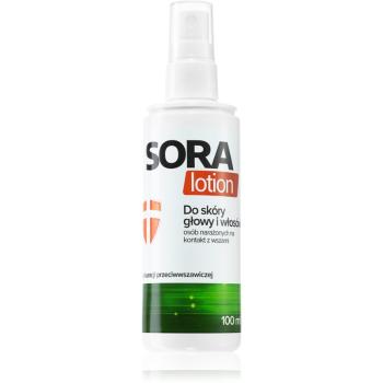 SORA Lotion do skóry głowy i włosów sprej pre podráždenú pokožku hlavy 100 ml