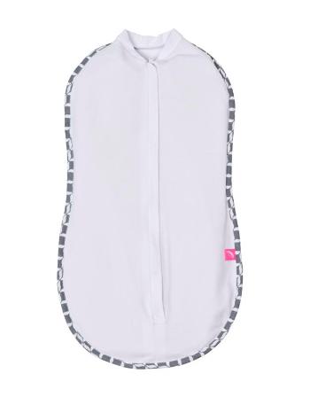 MOTHERHOOD Zavinovačka Zip&Swaddle Grey Classics 2,5-5kg