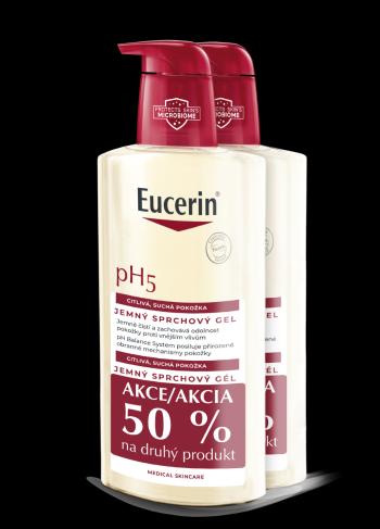 EUCERIN pH5 Sprchový gél 400 ml PROMOBALENIE 1+1 (-50% na druhý produkt)