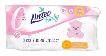 LINTEO Detské vlhčené obrúsky Soft and cream, 1 x 120 ks