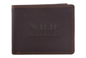 Pánska peňaženka RFID MERCUCIO tmavohnedá 2911762