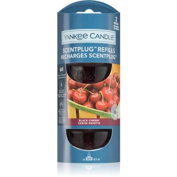 Yankee Candle Black Cherry náplň do elektrického difuzéru 2x18,5 ml