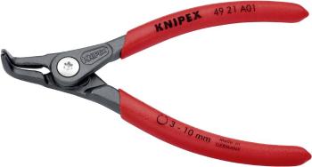 Knipex 49 21 A01 kliešte na poistné krúžky Vhodné pre vonkajšie krúžky  3-10 mm Tvar hrotu zahnutý o 90°