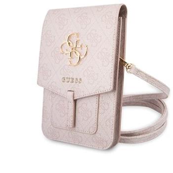 Guess PU 4G Metal Logo Phone Bag Pink (GUWBG4GFPI)