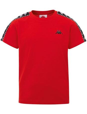 Červené detské tričko Kappa vel. 122/128cm