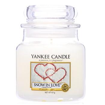 YANKEE CANDLE Classic stredná 411 g Snow In Love (5038580011029)