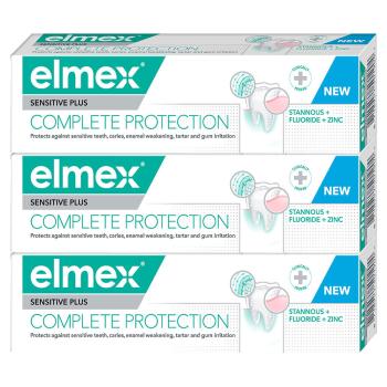 ELMEX Complete Care Sensitive zubná pasta 3 x 75 ml