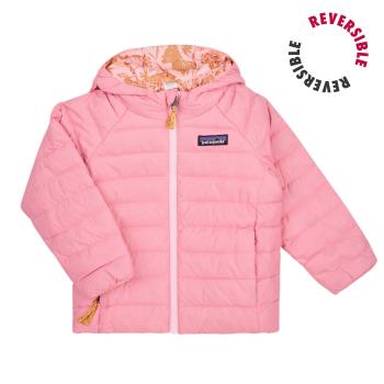 Patagonia  BABY REVERSIBLE DOWN SWEATER HOODY  Bundy Ružová