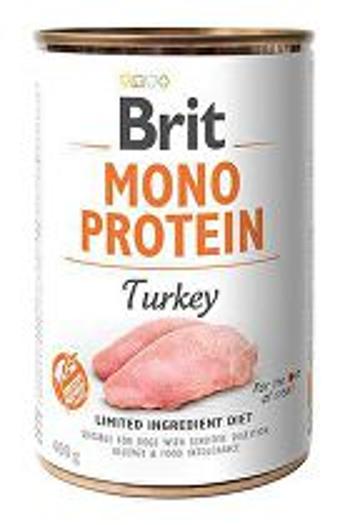 Brit Dog Kons Mono Protein Turkey 400g + Množstevná zľava 4 + 1 zadarmo