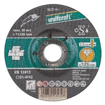 WOLFCRAFT – Kotúč rezací na kameň 125 mm (4006885162396)