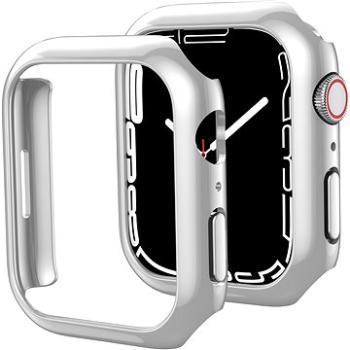 Ahastyle premium PC Matte electroplated na Apple Watch7 45mm silver 2 ks (WG59-D-45MM-silver)