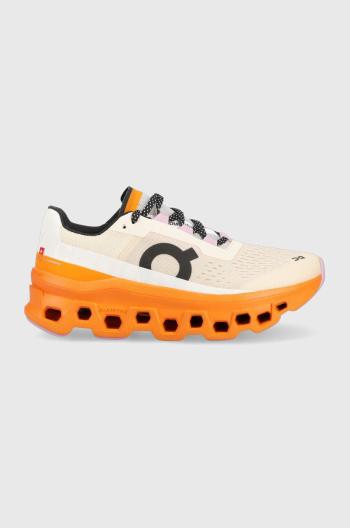 Bežecké topánky On-running Cloudmonster oranžová farba,