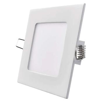 EMOS ZD2121 LED PANEL 120X120, STVORCOVY VSTAVANY BIELY, 6W TEPLA BIELA