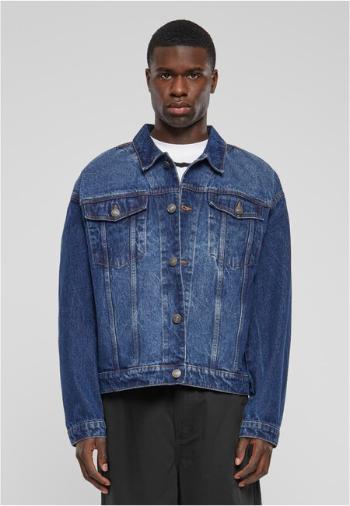 Urban Classics Heavy Ounce Boxy Denim Jacket new mid blue washed - XL