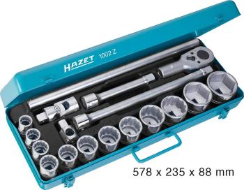 Hazet  súprava nástrčných kľúčov metrický 3/4" (20 mm) 18-dielna 1002Z