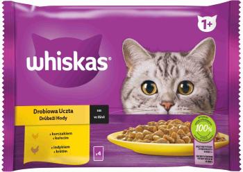 WHISKAS Kapsička Hydinový výber v šťave 4pack