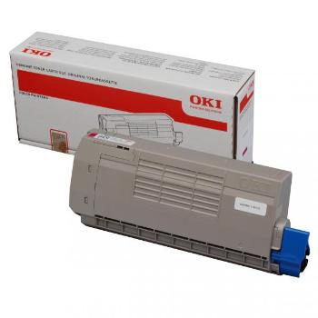 OKI originál toner 44318606, magenta, 11500str., OKI C710, C711, O, purpurová