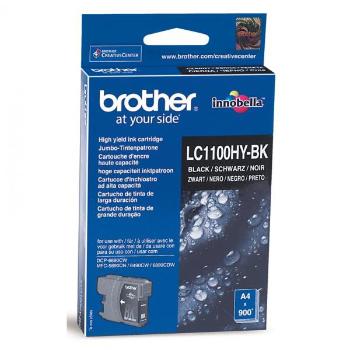 BROTHER LC-1100 - originálna cartridge, čierna, 19ml