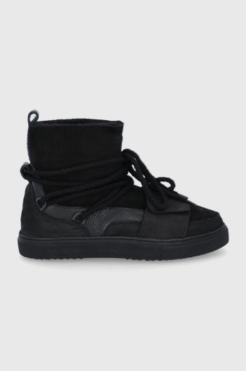 Kožená obuv Inuikii Space pánska, čierna farba, 50202-050